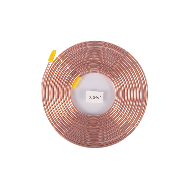 Ribeach píopa copair a nascadh le haghaidh oiriúntóir aeir